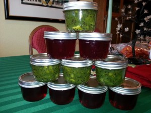 Kiwi Jam Pomegranate Jelly