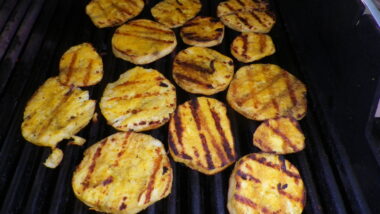 Sweet Potatoes on the BBQ Grill