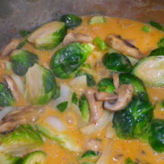 Thai Curry Brussels Sprouts